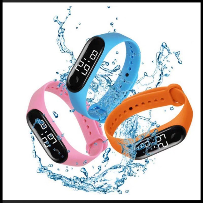 Đồng Hồ Thể Thao Zevaret Chống Thấm Nước, Màn Hình LED Cảm Ứng