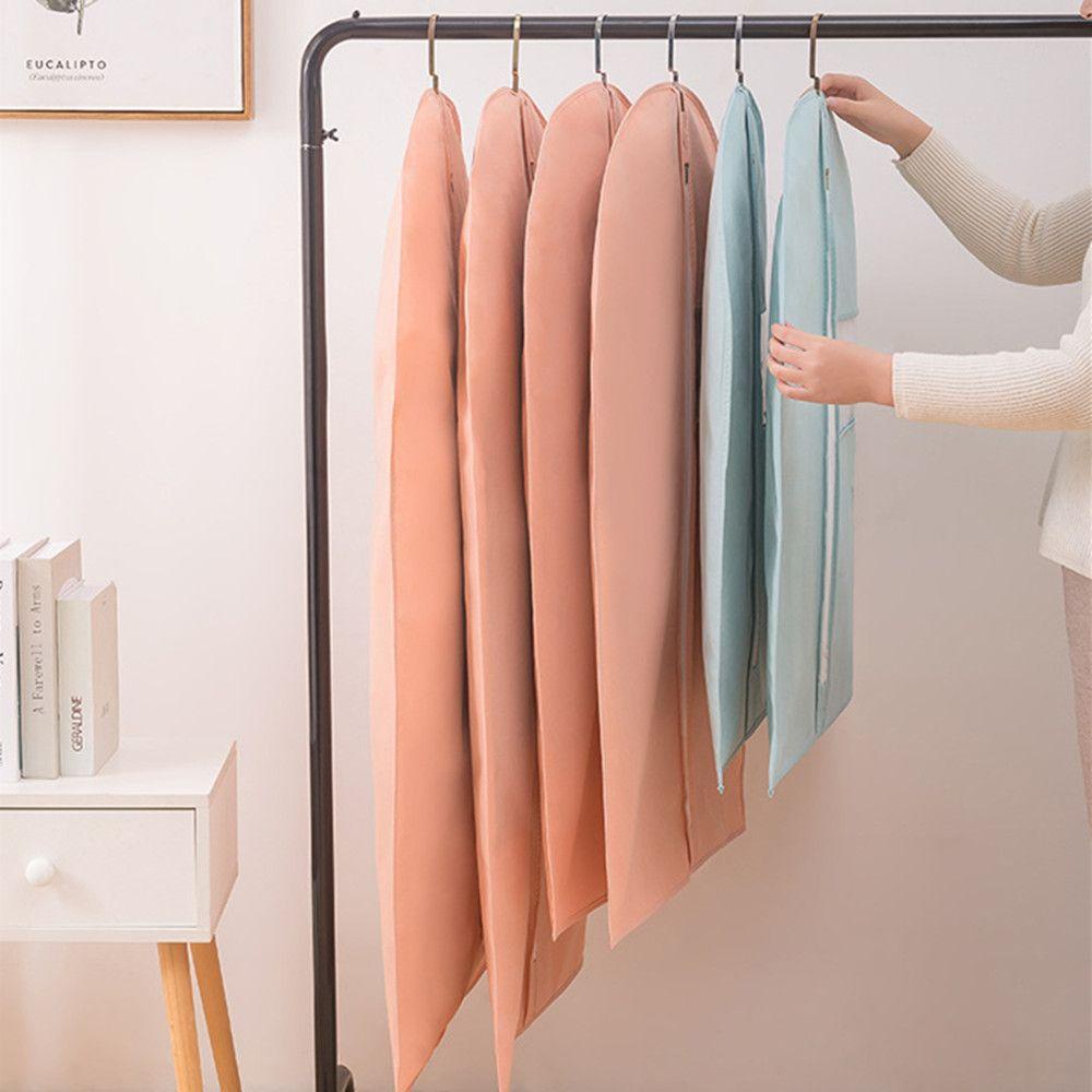 1 Bộ Áo Khoác Chống Bụi Thoáng Khí Bảo Vệ Quần Áo Khi Mặc