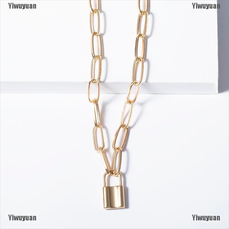 Dây chuyền mặt hình ổ khóa độc đáo cá tính