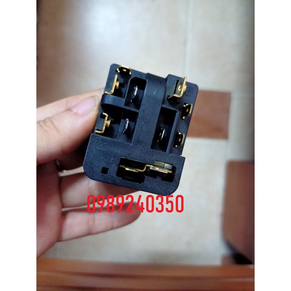 Bộ rơ le tecmic khởi động block tủ lạnh Electrolux hàng mới chính hãng