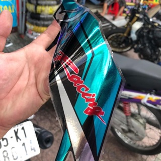 Tem rời Sonic Xanh đen Chrome cao cấp