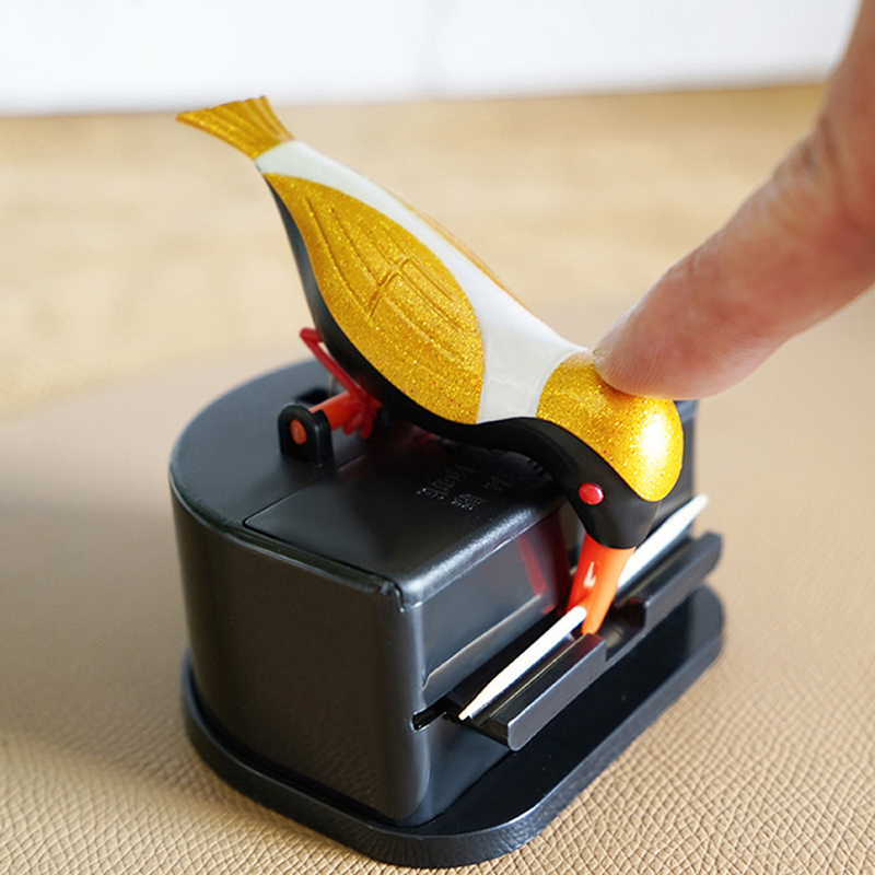 Hũ Đựng Tăm Xỉa Răng Tự Động Hình Chú Chim Xinh Xắn