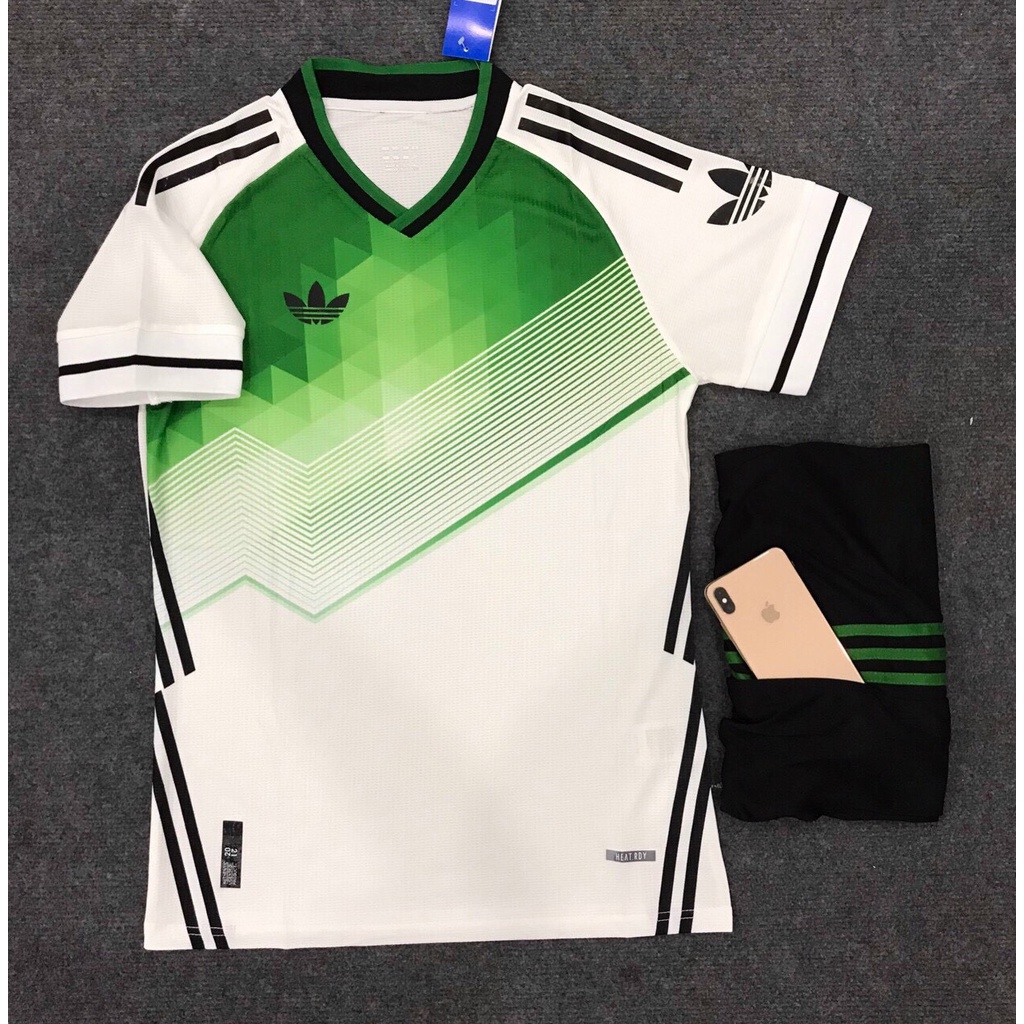 Áo bóng đá , Bộ Ba Lá ADIDAS phối màu Cam kết Y Hình - Hàng xịn