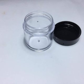 HỦ NHỰA TRONG - NẮP ĐEN - 10g
