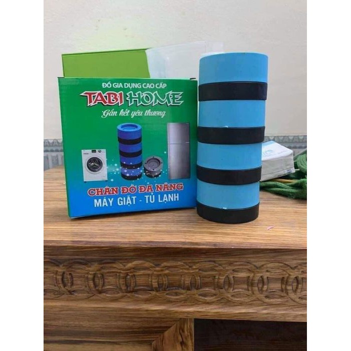 Combo 4 Chân Đế Chống Rung Chống Ẩm Máy Giặt Tủ Lạnh 5.0