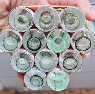 Combol lens 170k (1c lens+ nước ngâm+ nhỏ mắt+khay thú)