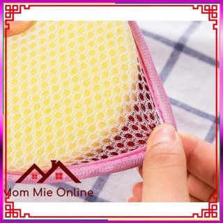Túi đựng Miếng rửa chén tròn 2 mặt nhiều màu - J149