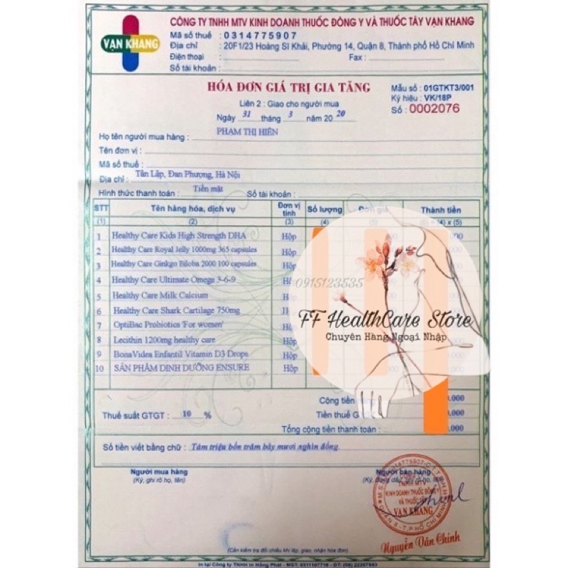 Viên Bổ Sung Omega 369 Healthy Care Ultimate Úc 200 Viên