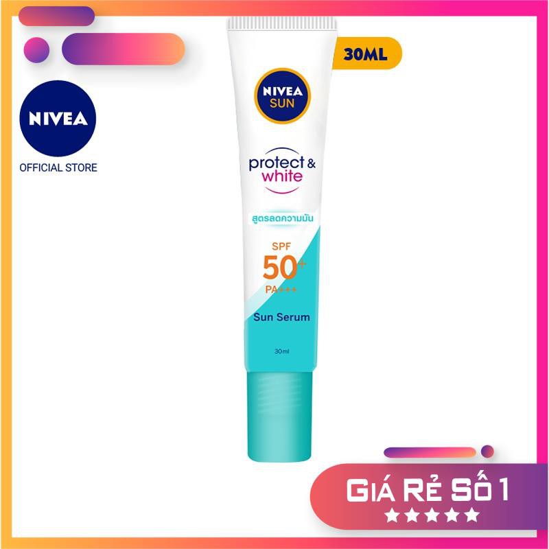 Tinh chất chống nắng NIVEA dưỡng trắng & kiểm soát dầu SPF50+ PA+++ (30ml) - 86060