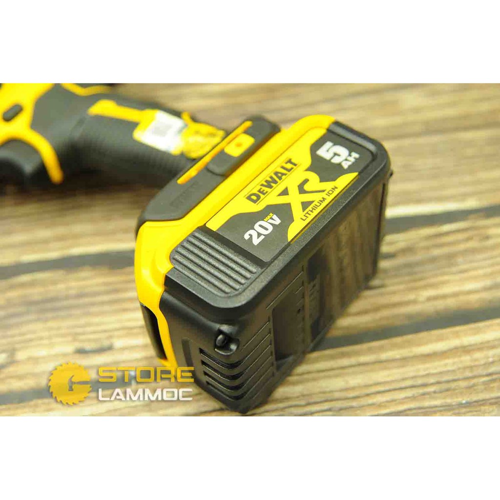 Máy khoan dùng pin DeWALT 20V Max DCD709P2-KR (SET 5Ah)