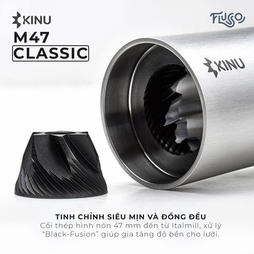 Cối xay cà phê Kinu M47 Classic (Bảo hành chính hãng 12 tháng)