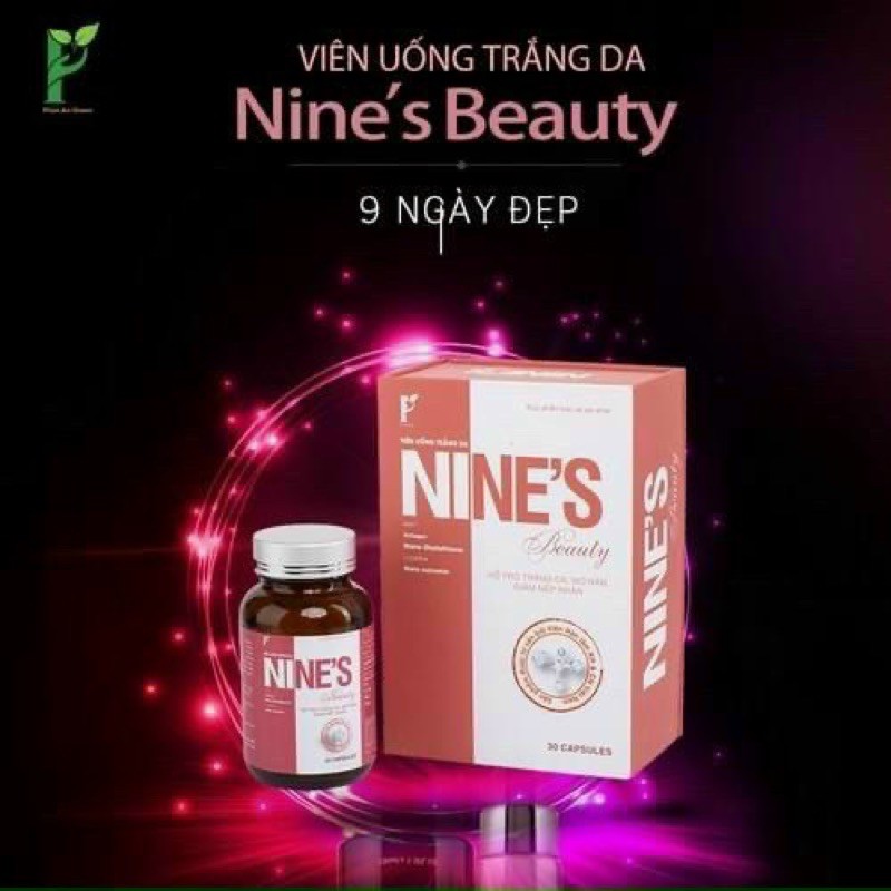 Hộp Viên uống trắng da Nine's Beauty (30 viên)