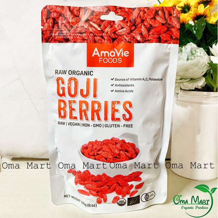 Kỷ tử hữu cơ AmaVie Foods 170g