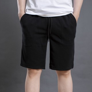 quần short nam chất cotton da cá 2 màu