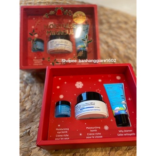 BELIF Set dưỡng da Moisture Miracle gồm Kem Dưỡng 50ml , Kem Mắt 5ml, Sữa Rửa Mặt 30ml (Hàng Mỹ)