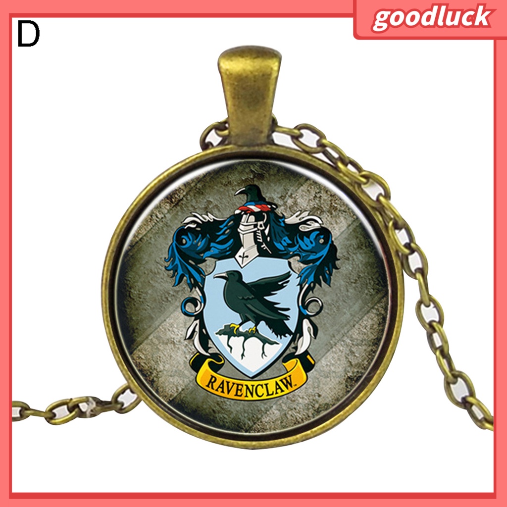 Dây chuyền hợp kim phối mặt phong cách Vintage chủ đề phim Harry Potter