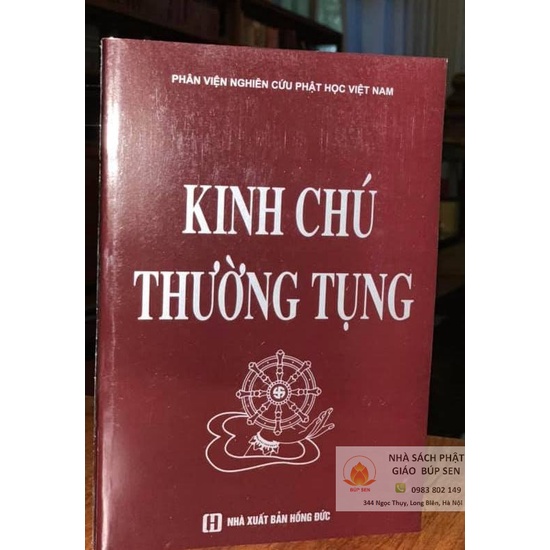 Kinh Chú Thường Tụng - Chát lượng tốt , chữ to