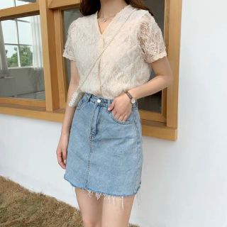 áo ren trắng tiểu thư