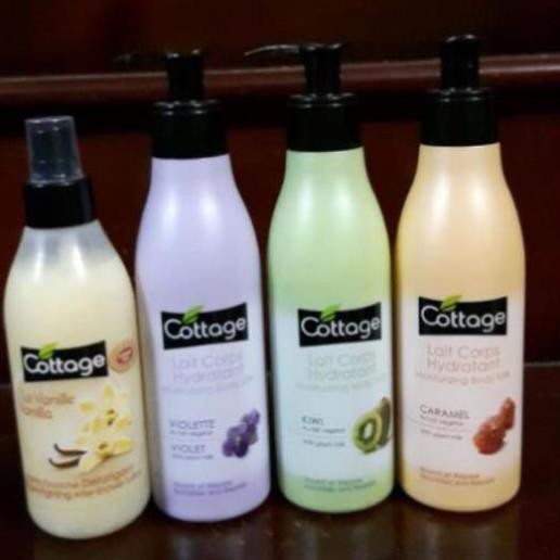 Sữa dưỡng thể Cottage 250ml – Pháp