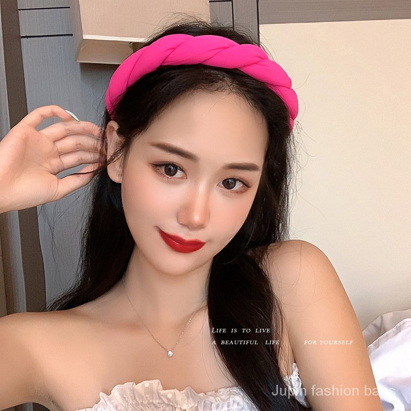 Băng đô bằng mút xốp nhiều màu sắc phong cách phương tây cổ điển dành cho nữ
