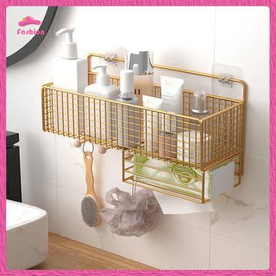 Kệ đựng mỹ phẩm treo tường tiện dụng cho nhà tắm