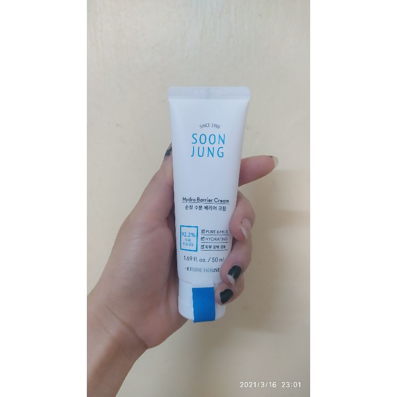 Kem Dưỡng ẩm cho da nhạy cảm Soon Jung Hydro Barrier Cream