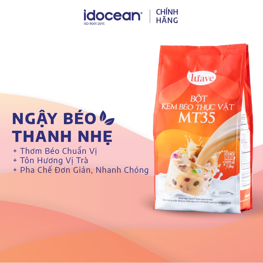 Bột MT35 Kem Béo Thực Vật LÚAVE 1kg