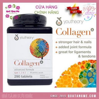 Collagen Youtheory Type 1 2& 3 hộp 290 viên