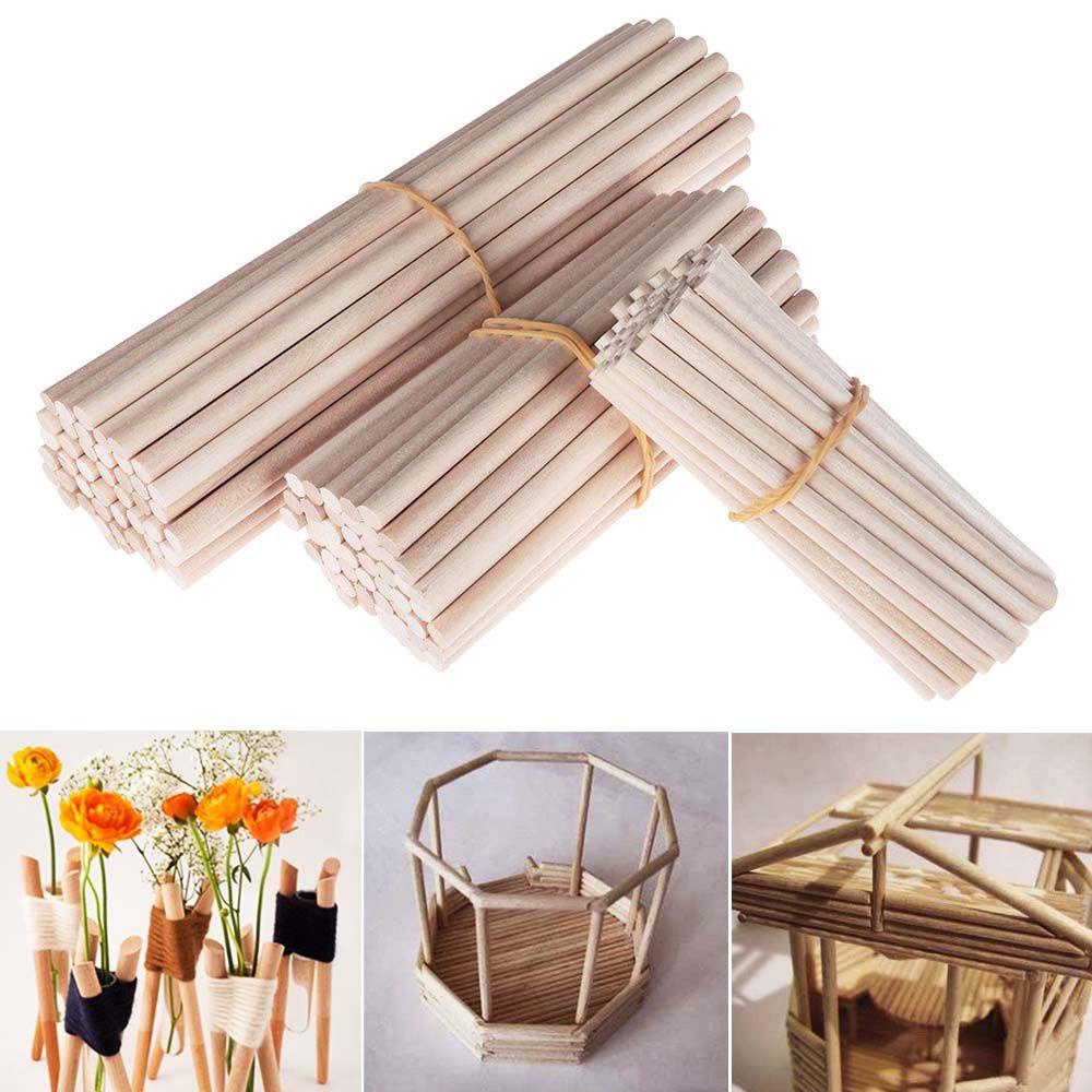 AUGUSTINE Bộ Đồ Chơi Thanh Gỗ Hình Tròn Giáo Dục Thủ Công Cho Bé