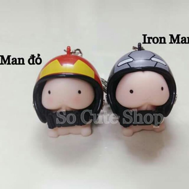 Móc khóa Couple ciu Iron Man