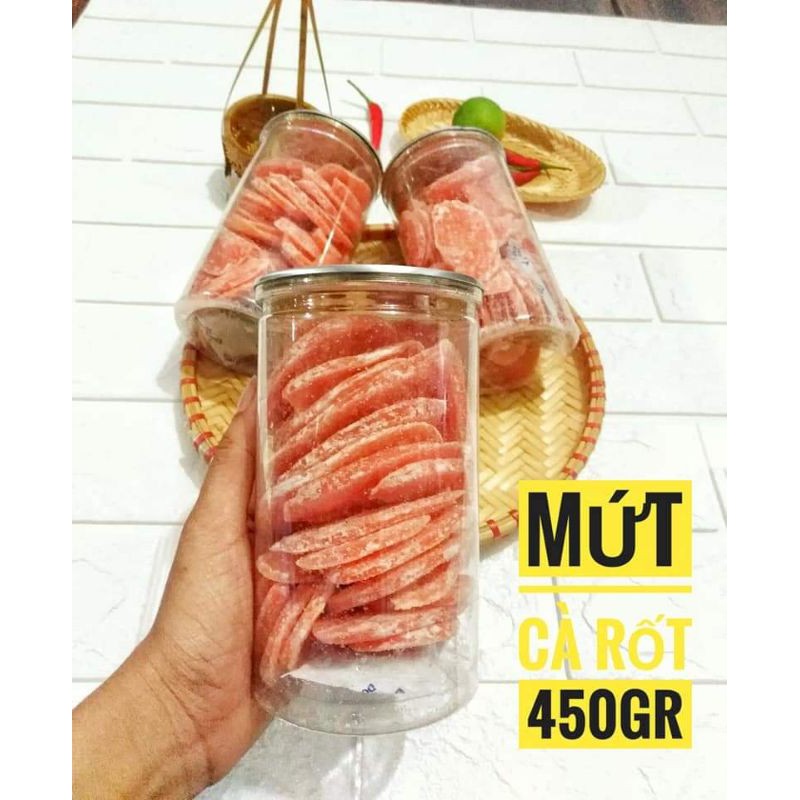 Mứt cà rốt PET 450gr