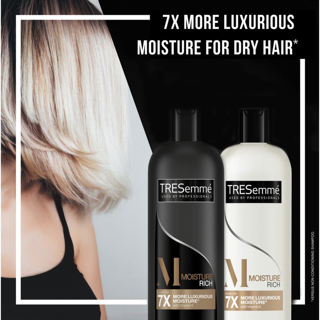 Dầu gội đầu Tresemme 828ml nhập Mỹ chuyên dùng cho tóc khô, hư tổn, gãy dụng chuẩn solon