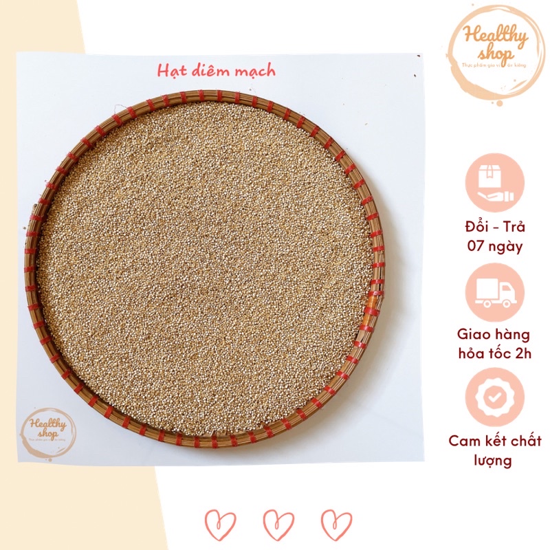 Hạt Diêm mạch Quinoa - NK Mỹ 500g hạt diêm mạch
