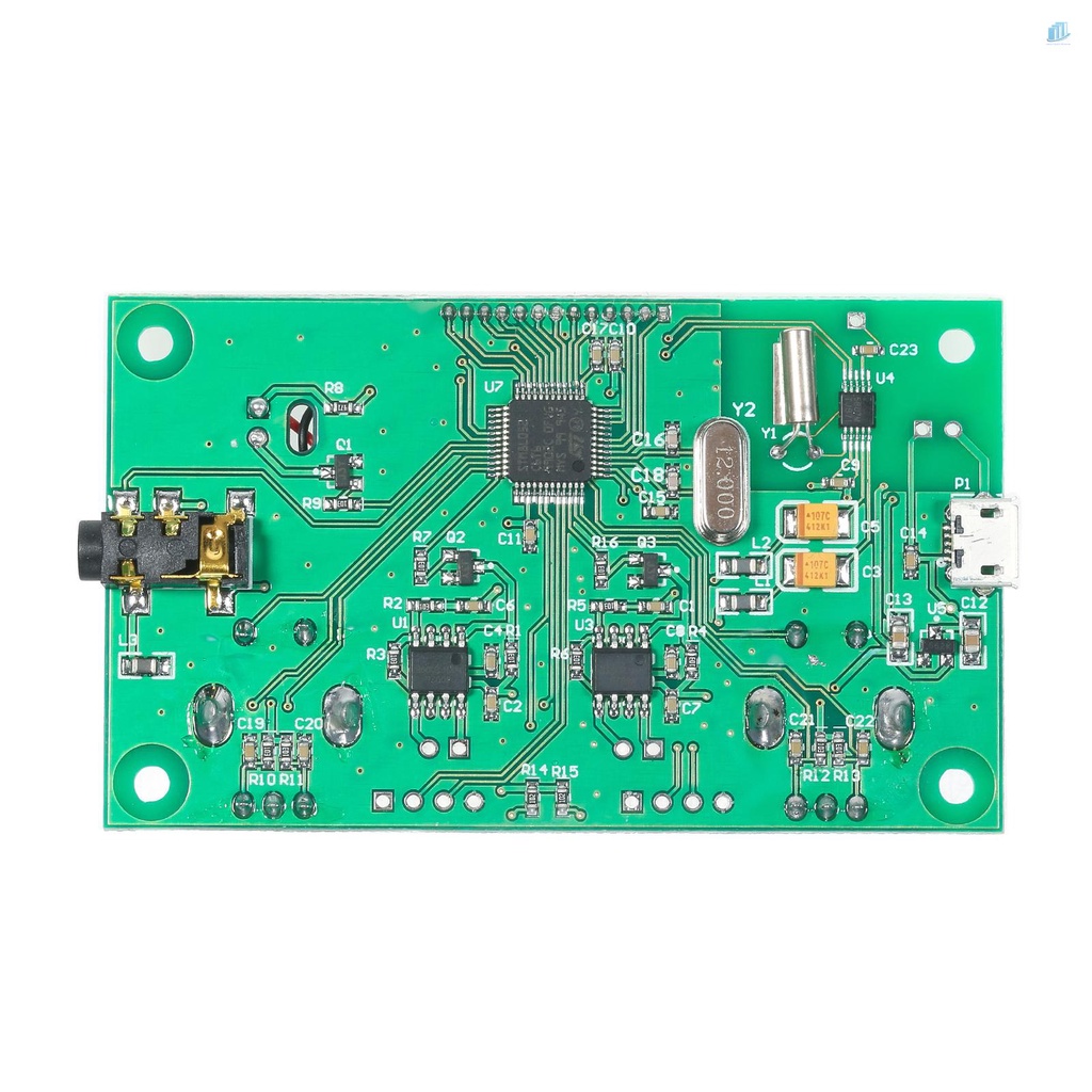 Mô Đun Radio FM Không Dây Màn Hình LCD Kỹ Thuật Số DSP PLL Mô-Đun 76.0MHz-108.0MHz Mini
