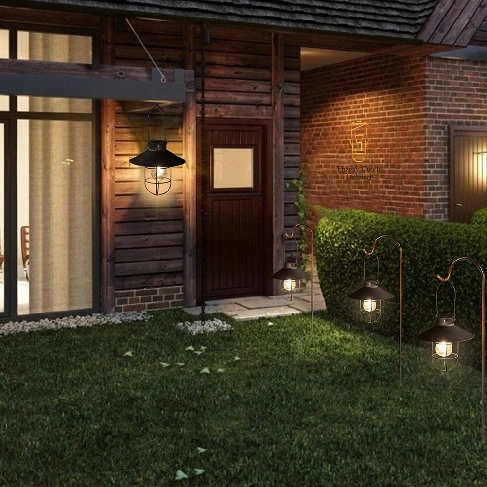 Đèn Treo Thả Phòng Nổ Energy Green Lighting Retro PA02 - Sử Dụng Năng Lượng Mặt Trời - Decor Bắc Âu Trang Trí