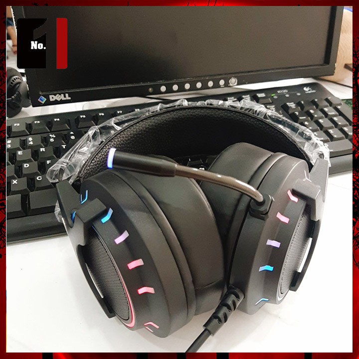 Tai Nghe Gaming Chụp Tai Headphone Có Dây SIMETECH METAL Tai Nghe Game Thủ Máy Vi Tính Laptop Pc