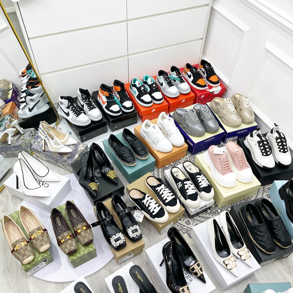 Sandal cao gót tag đồng xịn sò về hàng VIC fullbox túi giấy