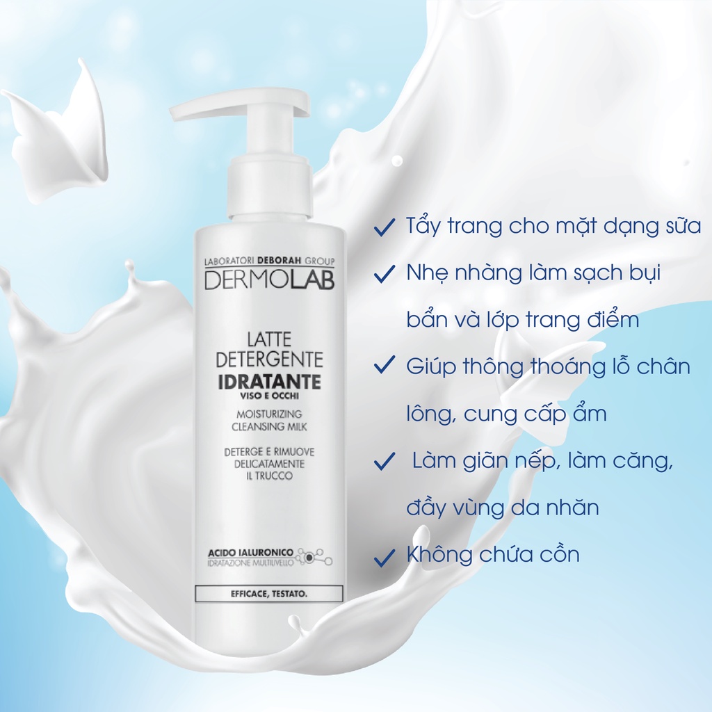 Sữa Tẩy Trang Dermolab Moisturizing Cleansing Milk (200ml) | BigBuy360 - bigbuy360.vn