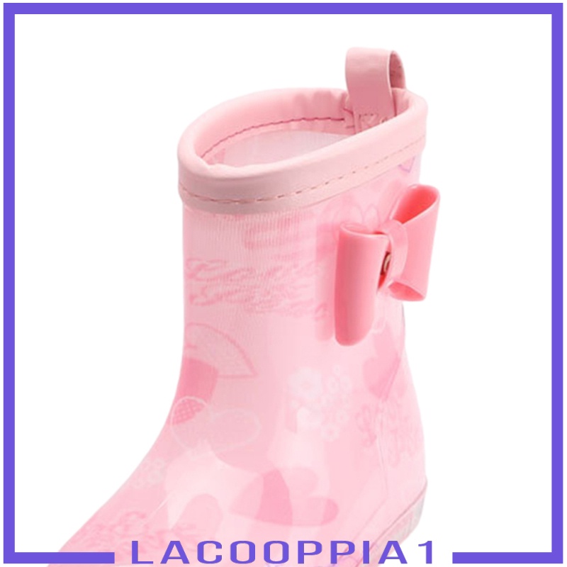 [LACOOPPIA1] PVC Waterproof Rain Boot Breathable Durable Easy-on