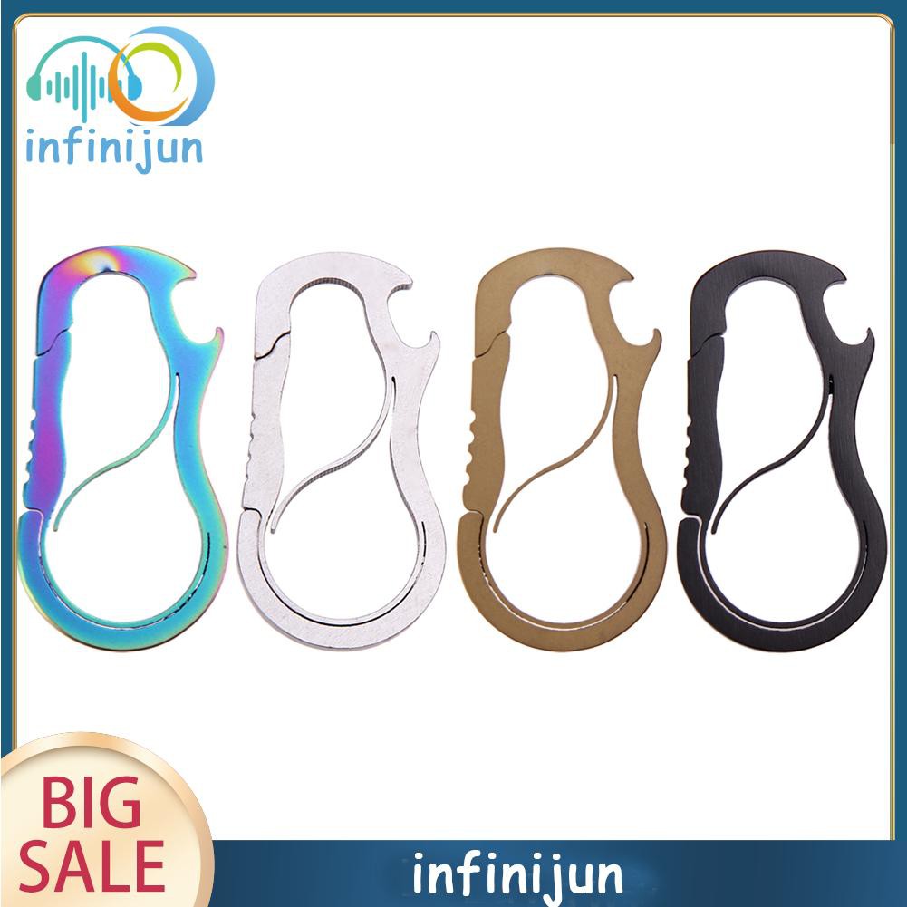 Móc Khóa Carabiner Bằng Hợp Kim Titanium