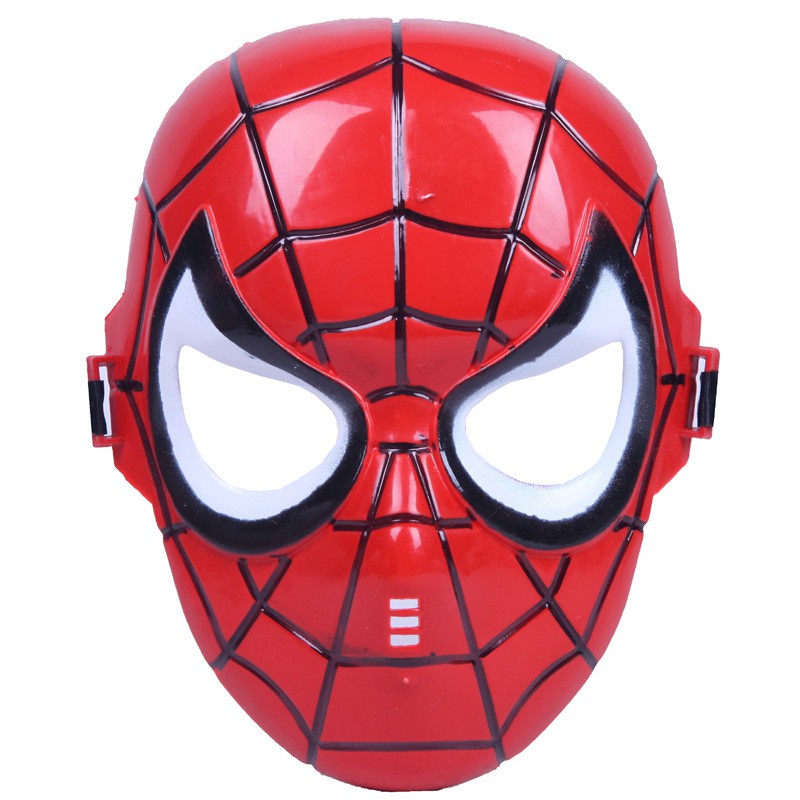 Đồ Chơi Mặt Nạ Hóa Trang Người Nhện Spider Man Có Đèn và Nhạc - Màu Đỏ