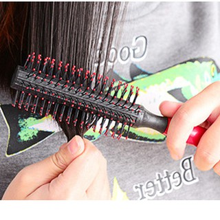 Lược tròn chải tóc uốn phồng siêu đẹp