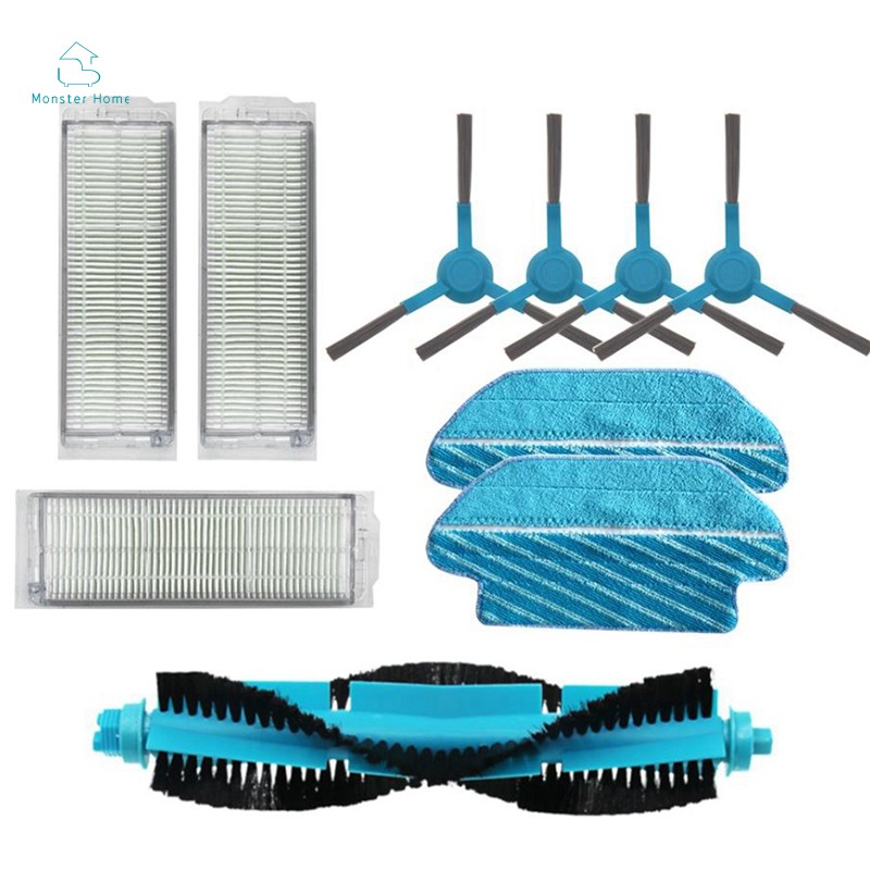 HEPA Filter Roller Brush Mop Cloth for Cecotec Conga 3290 3490 3690 Vacuum Cleaner Spare Parts Brush Replacement Kits