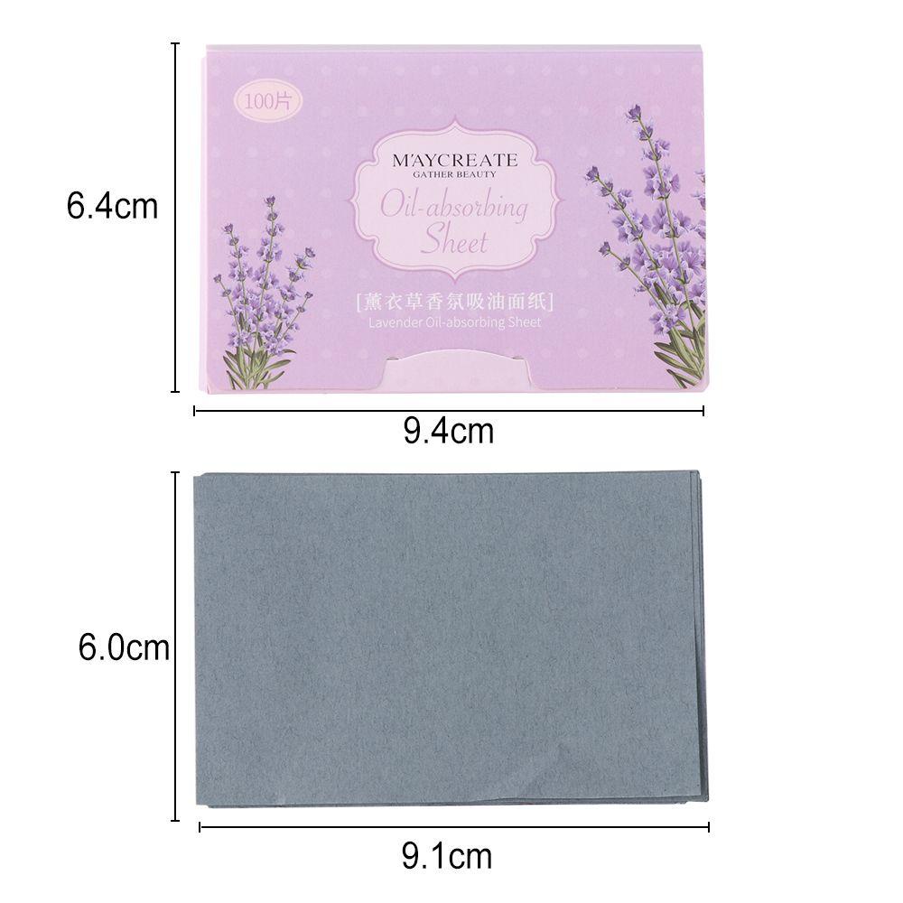 Set 100 Tờ Giấy Thấm Nước Vệ Sinh Da Mặt Tiện Dụng