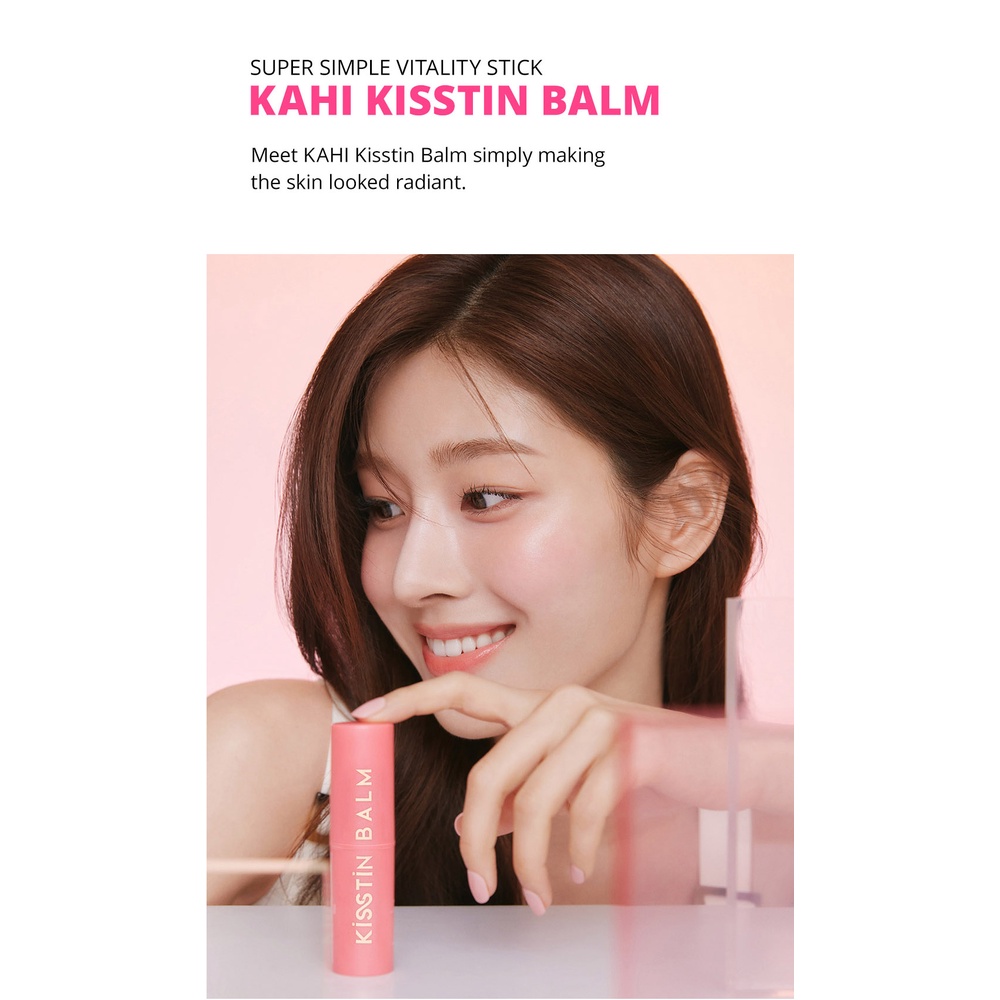 Thỏi Son Dưỡng Môi KAHI Uv Aqua Balm / Wrinkle Bounce Multi Balm / Extin C Balm / Eye Balm / Kisstin Balm / High Lighter Stick 9g