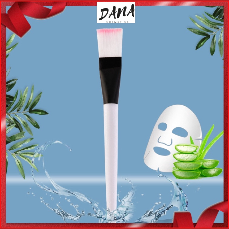 Cọ đắp mặt nạ đầu mềm mại tay cầm màu trắng tiện dụng DANA