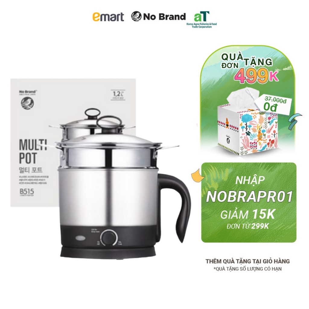 Ca Nấu Đa Năng Kèm Xửng Hấp No Brand NM-N1601 - Emart VN