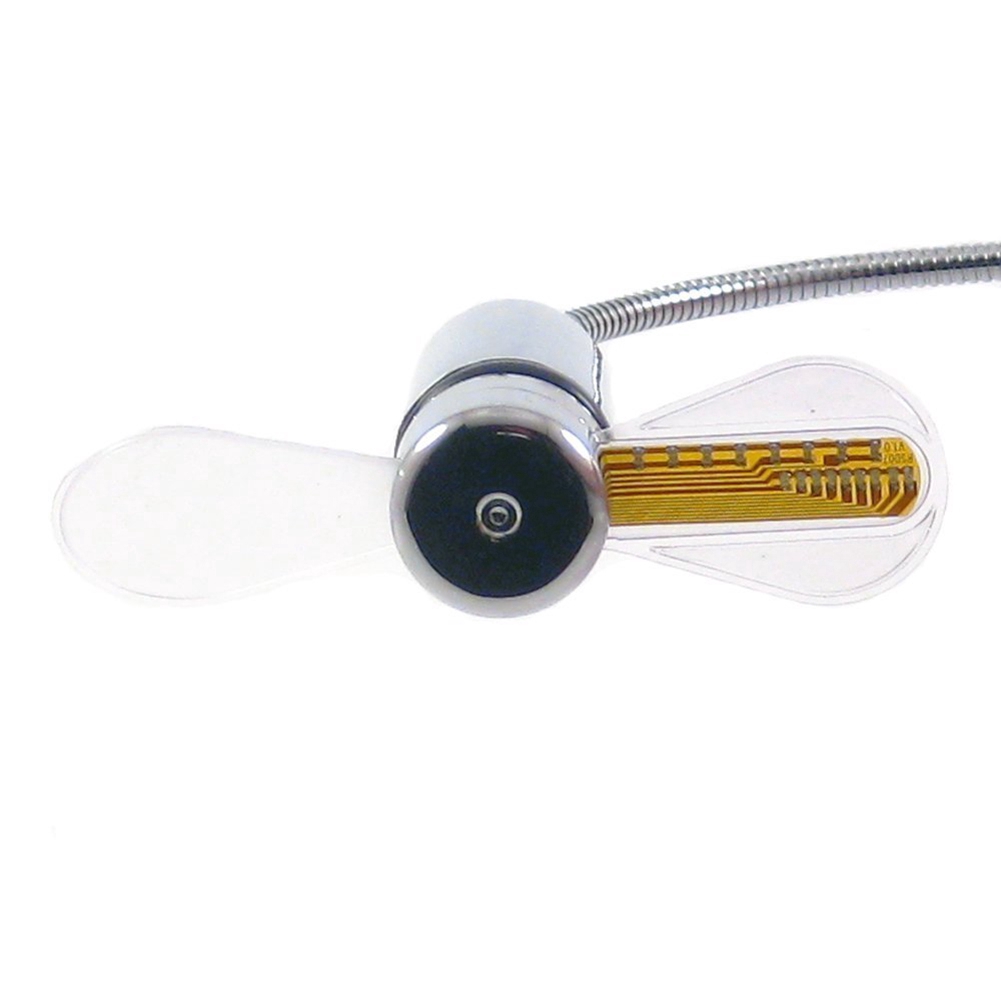 Quạt điện USB cho ra tạo hình đồng hồ led rõ ràng thiết kế nhỏ gọn có thể điều chỉnh