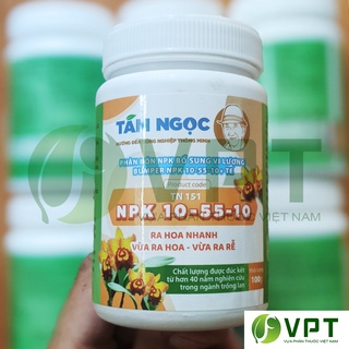 Phân Bón NPK 10-55-10 Tám Ngọc TN151 Hũ 100g – Kích hoa cực mạnh, phát triển rễ