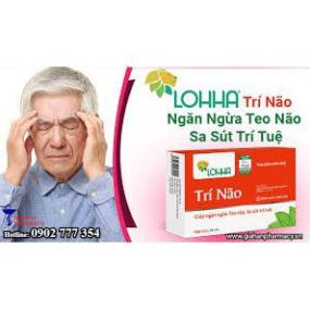 [CHÍNH HÃNG MUA 6 TẶNG 1 ] Lohha Trí Não - hỗ trợ giảm các triệu chứng sa sút trí tuệ